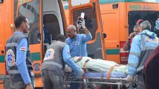أسماء 23 مصابا في حادث تصادم ميكروباص بسيارة قمامة على صحراوي الإسكندرية