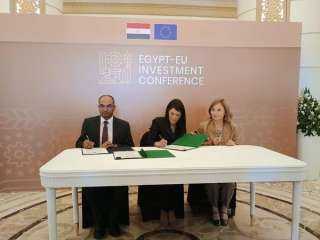 نائب وزير الإسكان يوقع بيان منحة المساعدة الفنية التحضيرية لإدارة الحمأة في مصر
