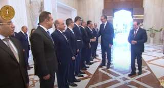 الرئيس عبد الفتاح السيسي والسيدة قرينته يستقبلان الرئيس الصربي والسيدة قرينته بقصر الاتحادية