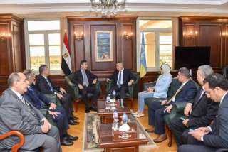 محافظ الإسكندرية يستقبل وزير التموين