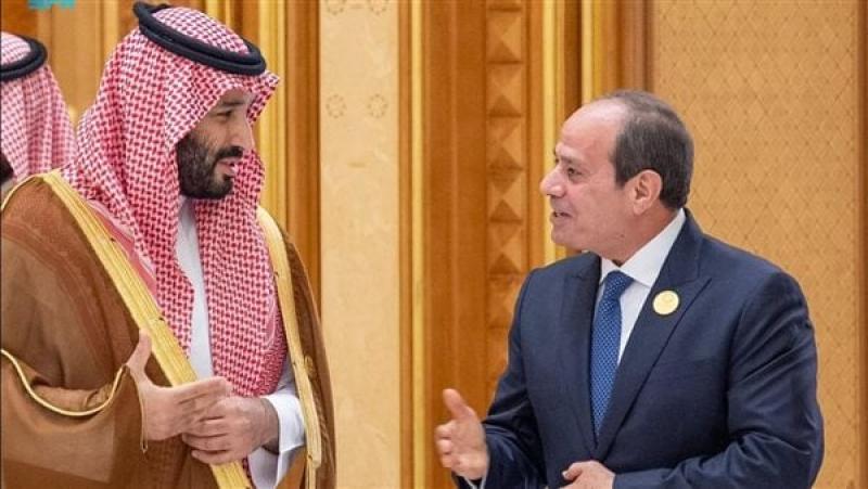 الرئيس السيسي وولي العهد السعودي