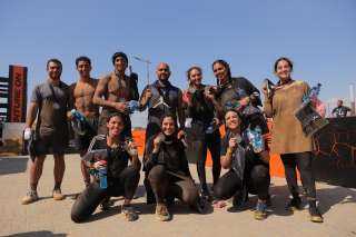 ختام فعاليات سباق التحدي العالمي ”tough mudder” في نادي سوديك بمشاركة 1500 متسابق