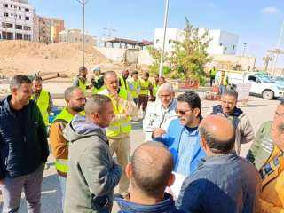 رئيس جهاز العبور الجديدة يتابع استعدادات فصل الشتاء.. ويتفقد معدات وفرق الصيانة