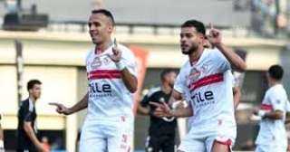 الزمالك يهزم الجونة 4 - 1 ويقفز لوصافة الدورى على حساب الأهلي